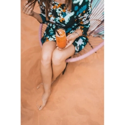 Ekologiczne czarne słomki szklane proste Vialli Design VITA 20cm (6szt.) + szczoteczka do czyszczenia 26599 - miniatura 4