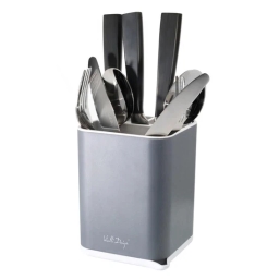 Ociekacz na sztućce suszarka Vialli Design LIVIO DUO (szary) 25622 - miniatura 2
