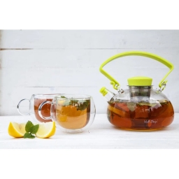 Szklanka termiczna do kawy i herbaty Vialli Design AMO 220ml 20276 (4szt.) - miniatura 4