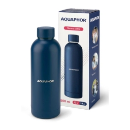 Butelka termiczna Aquaphor 500ml (niebieska) - miniatura 1