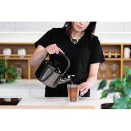 Czajnik z gwizdkiem Vialli Design DIAMANTE 1,5L (grafit polerowany) 28180 - miniatura 6