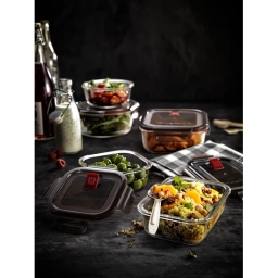 Szklany pojemnik na żywność Zwilling Gusto 0,5L (kwadratowy) - miniatura 5