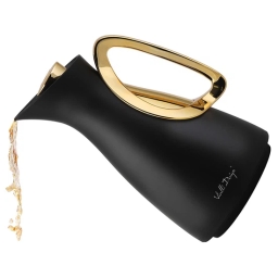 Termos z wkładem szklanym Vialli Design ALESSIA 1L (czarno-złoty) 29200 - miniatura 2