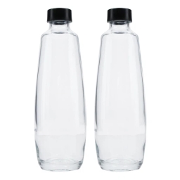 Zestaw butelek do saturatora SodaStream 2x1L (szklane karafki) - miniatura 1