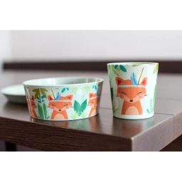 Zestaw śniadaniowy Koziol CONNECT HARRY (talerzyk + miska + kubek) - miniatura 4