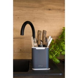 Ociekacz na sztućce suszarka Vialli Design LIVIO DUO (szary) 25622 - miniatura 4