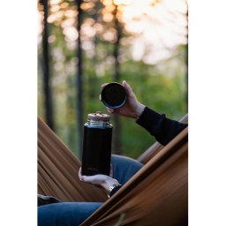 Zestaw termos Vialli Design FUORI (500ml+750ml+1000ml) - czarny / rose gold - miniatura 4