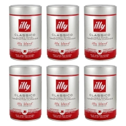 Kawa mielona w puszce Illy Espresso 250g (6szt.) - miniatura 1