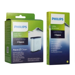 Filtr do ekspresu ciśnieniowego Saeco Philips AquaClean CA6903/10 + tabletki czyszczące CA6704/10 - miniatura 1