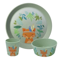 Zestaw śniadaniowy Koziol CONNECT HARRY (talerzyk + miska + kubek) - miniatura 1