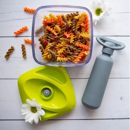 Zestaw pojemników prożniowych do przechowywania żywności DAFI SET5 (zielony) - miniatura 5