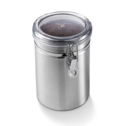 Pojemnik puszka na kawę ziarnistą i mieloną Tchibo (inox) 500g - miniatura 2