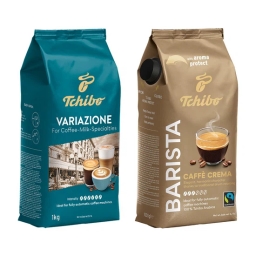 Kawa ziarnista Tchibo Variazione + Barista Crema (zestaw degustacyjny) 2kg - miniatura 1