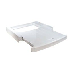 Łącznik pralki z suszarką z półką Whirlpool PREMIUM SKP101 484000008545 60x60cm - miniatura 3