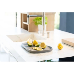 Deska kuchenna do krojenia dwustronna Vialli Design LIVIO 8357 (szara) - miniatura 2