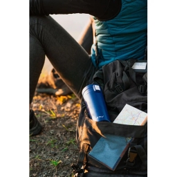 Kubek termiczny do kawy i herbaty Vialli Design FUORI 400ml (granatowy) 27701 - miniatura 5