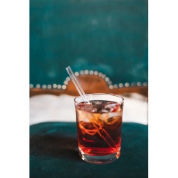 Ekologiczne słomki szklane proste Vialli Design VITA 15cm (6szt.) + szczoteczka do czyszczenia 26582 - miniatura 4