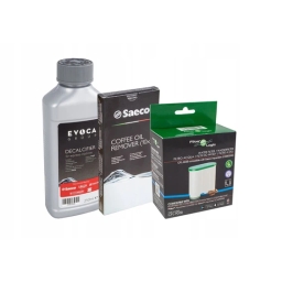 Zestaw do konserwacji ekspresu Saeco: filtr CFL-903B + tabletki CA6704 + środek czyszczący CA6705/10 - miniatura 5