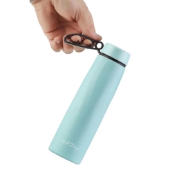 Butelka termiczna Vialli Design FUORI 500ml z uchwytem 12/24h (miętowa) - miniatura 3