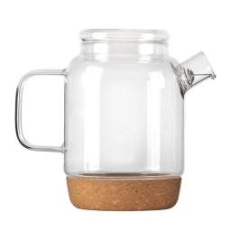 Zaparzacz do herbaty szklany Vialli Design VILAGIO 800ml +2 szklanki w zestawie 29347 - miniatura 2