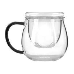 Szklanka do herbaty z zaparzaczem Vialli Design BOLLA 400ml 29736 (2szt.) - miniatura 2