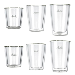 Szklanki termiczne do kawy Melitta 2x Espresso, 2x Latte, 2x Cappuccino (komplet 6szt.) - miniatura 1