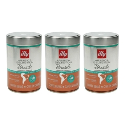 Kawa ziarnista w puszce Illy Brasile 250g (3szt.) - miniatura 1