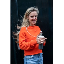 Butelka na wodę Koziol 425ml PLOPP TO GO 7796701 (popielata) - miniatura 3