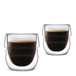 Szklanki termiczne do kawy espresso Vialli Design SFERICO 70ml (2szt.) 27947 - miniatura 1