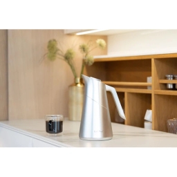 Termos z wkładem szklanym Vialli Design SOHO 1L (srebrno-czarny) 29231 - miniatura 5