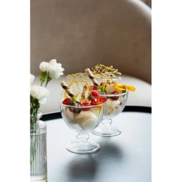 Pucharek do deserów z podwójną ścianką Vialli Design Amo 250ml (2szt.) 28999 - miniatura 3