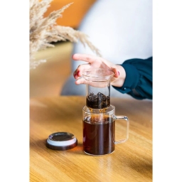 Szklanka do herbaty z zaparzaczem Vialli Design SOHO 350ml 29354 - miniatura 5