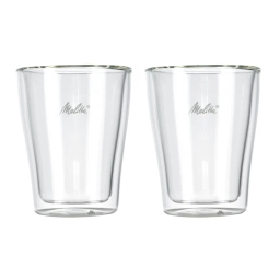 Szklanki termiczne do kawy Melitta 2x Espresso, 2x Latte, 2x Cappuccino (komplet 6szt.) - miniatura 3