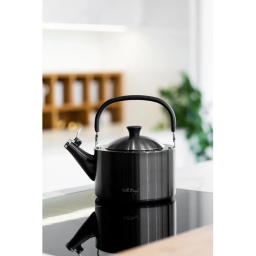 Czajnik z gwizdkiem Vialli Design DIAMANTE 1,5L (grafit matowy) 28197 - miniatura 2