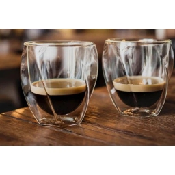 Szklanki termiczne do kawy i herbaty Vialli Design CRISTALLO 250ml (2szt.) 25486 - miniatura 6