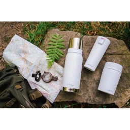 Kubek termiczny do kawy i herbaty Vialli Design FUORI 400ml (biały) 27664 - miniatura 10