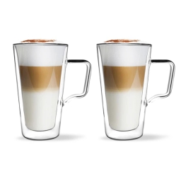 Szklanki termiczne do kawy latte i herbaty Vialli Design DIVA 350ml (2szt.) 26490 - miniatura 1