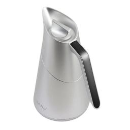 Termos z wkładem szklanym Vialli Design SOHO 1L (srebrno-czarny) 29231 - miniatura 2