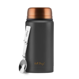 Termos obiadowy Vialli Design FUORI 750ml (czarny gold rose) 28173 - miniatura 1