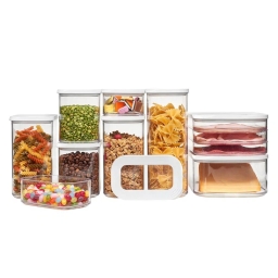 Pojemniki na żywność Mepal Modula 106994530600 (biały) - zestaw 9szt. - miniatura 1