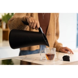 Termos z wkładem szklanym Vialli Design SOHO 1L (czarny) 29668 - miniatura 5