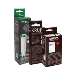 Zestaw do konserwacji ekspresu Krups (filtr FilterLogic CFL-701B + tabletki czyszczące XS3000 + odkamieniacz F054) - miniatura 8